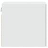 vidaXL Wall Cabinet White Engineered Wood 11.8x16.7x15.7 in Wall Cabinet