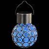 vidaXL Hanging Solar Lamps 8 pcs LED Lights RGB
