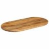 vidaXL Table Top Oak Solid mango wood 35.4 x 15.7 in Durable Table Top
