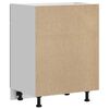 vidaXL Kitchen Base Cabinet Old wood Engineered wood Medium