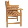 vidaXL Outdoor Chairs Brown 152 x 63 x 89 cm Solid teak wood