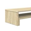 vidaXL Monitor Stand Sonoma Oak 21.3x8.7x5.9" Engineered Wood