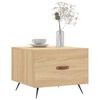vidaXL Coffee Table Sonoma Oak Engineered Wood Medium Coffee Table