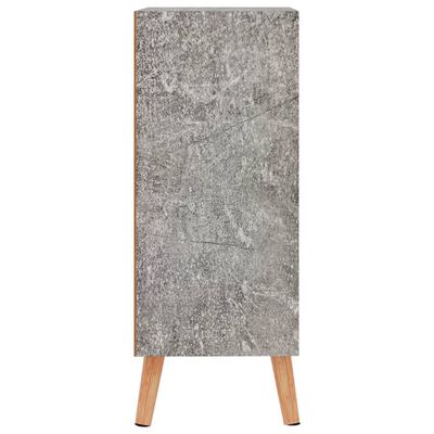 vidaXL Sideboard Concrete Gray 23.6"x11.8"x28.3" Engineered Wood