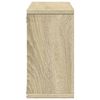 vidaXL Wall Cabinet Sonoma Oak Engineered Wood Wall Cabinet Rectangular