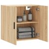 vidaXL Wall Cabinet Sonoma oak Engineered wood Medium Wall Cabinet