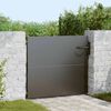 vidaXL Garden Gate 33.5x49.2" Corten Steel Square Design