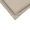 vidaXL Garden Seat Pad Set of 2 Taupe Polyester, Foam 17.7 x 17.7 in