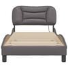 vidaXL Bed Frame Grey