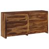 vidaXL Drawer Cabinet Natural Acacia Solid Acacia wood Medium