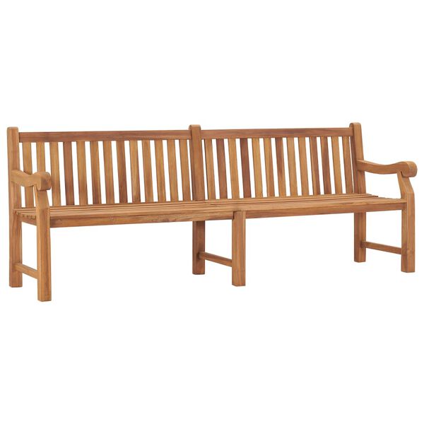 vidaXL Garden Bench Teak Solid Teak Wood Extra Large Rectangular