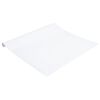 vidaXL Furniture Stickers Self-Adhesive Matte White 35.4x196.9" PVC