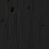 vidaXL Garden Lounge Set Black Solid pine wood 6 Piece Set Modular