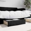 vidaXL Bed Drawer Black
