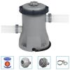 Bestway Filter Pump Grey PP, ABS Compact Durable Filter Pump