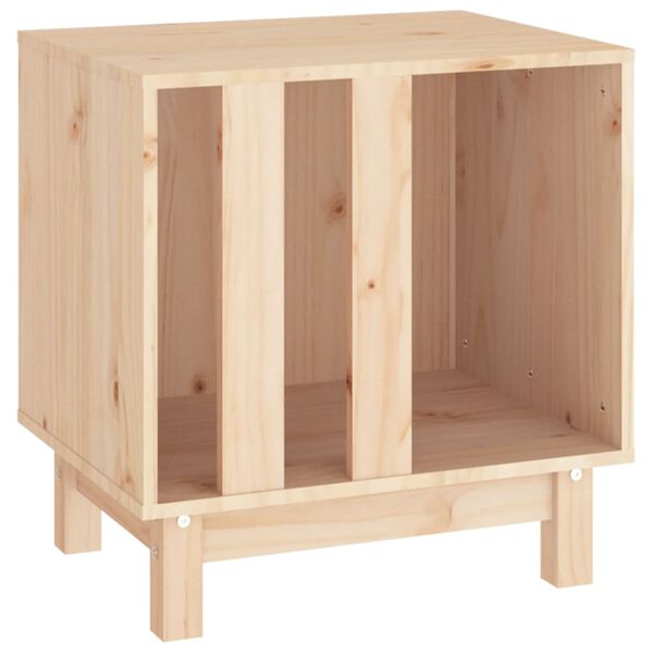 vidaXL Dog House Natural Solid pine wood 19.7x15.7x20.5 in Simplistic