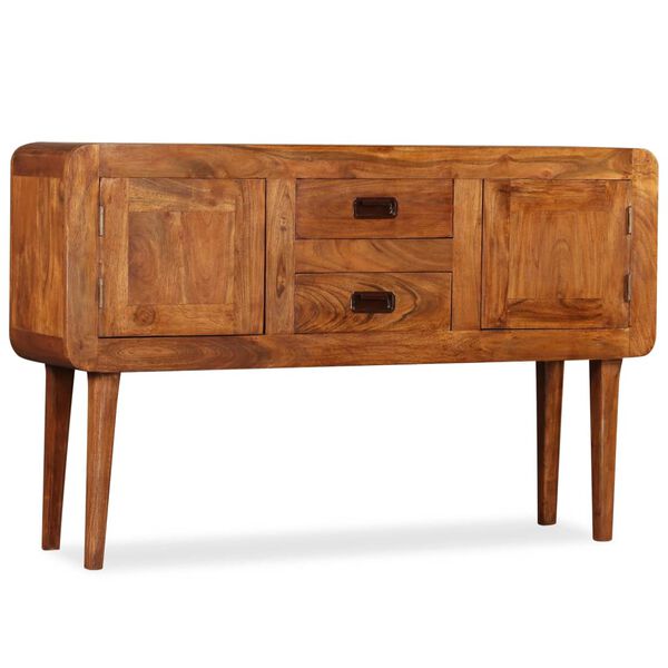 vidaXL Sideboard Honey brown Solid acacia wood Medium Sideboard