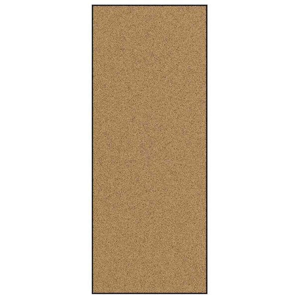 vidaXL Doormat Other Cream and Black 47.2" x 118.1" Polyamide and PVC