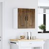 vidaXL Kitchen Wall Cabinet Smoked Oak Engineered Wood Medium