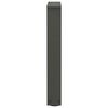 vidaXL Dining Table Leg Anthracite Powder-coated steel 15 x