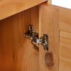 vidaXL Bathroom Furniture Set with Drawer with Shelf VIGO 4 pcs Brown