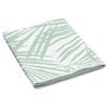 vidaXL Outdoor Rug Green and white Polypropylene 55.1x78.7 in Pattern