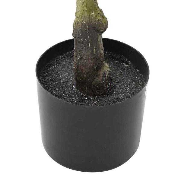 vidaXL Artificial Ficus Tree Green PEVA Medium Decorative Inlays