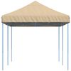 vidaXL Party Tent Beige and Blue