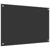 vidaXL Kitchen Backsplash Dark grey 35.43 x 23.62 x 0.24 in