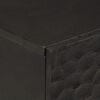 vidaXL Bedside Cabinet Black Solid mango wood Medium Bedside Cabinet
