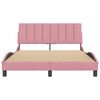vidaXL Bed Frame Pink