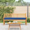 vidaXL Pallet Cushion Set 2 pcs Royal blue 180 x 40 x 8 cm