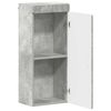 vidaXL Bathroom Wall Cabinet TULUM Concrete Grey Engineered Wood