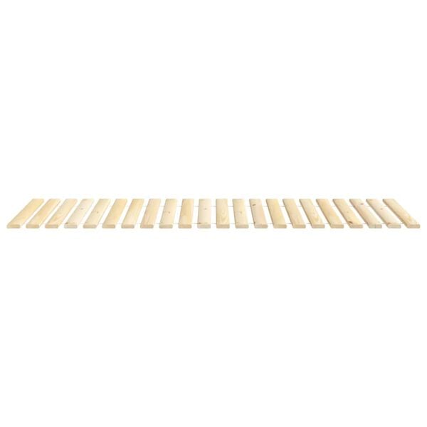 vidaXL Bed Slat Natural Wood Solid Pine Wood Single Rollable Bed Slat