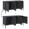 vidaXL TV Cabinet Anthracite Steel Medium TV Cabinet Rectangular