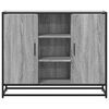 vidaXL Sideboard Grey Sonoma Engineered wood Medium Sideboard