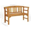 vidaXL Garden Bench Natural wood Solid Acacia wood Medium Durable