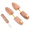 vidaXL Shoe Stretcher with Shoe Horn EU 44-45 Solid Wood Cedar