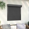 vidaXL Roller Shutter Aluminium 39.4x39.4" Anthracite