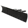 vidaXL Snow Plow Black Powder-coated steel, rubber Large