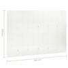 vidaXL 6-Panel Room Dividers 2 pcs White 94.5"x70.9" Steel