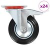 vidaXL 24 pcs Swivel Casters 6.30 " (6x143452)