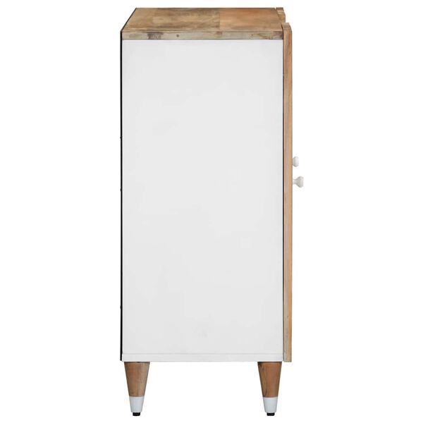 vidaXL Sideboard Mango Natural and White
