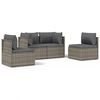 vidaXL Garden Lounge Set Grey, Dark Grey