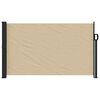 vidaXL Retractable Side Awning Beige