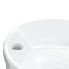 vidaXL Wash Basin White 15.7"x5.7" Ceramic Round