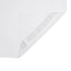 vidaXL Mattress Protector White Polyester with TPU backing 55.1x74.8 in