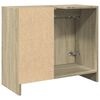 vidaXL Sink Cabinet Sonoma Oak Engineered Wood Small Sink Cabinet
