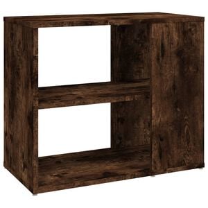 vidaXL Side Cabinet Smoked Oak Engineered Wood Compact Side Cabinet