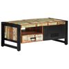 vidaXL Coffee Table 39.4"x19.7"x16.1" Solid Wood Reclaimed